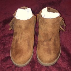 Brand new without tag tan booties